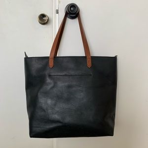 Madewell Zip-Top Transport Tote